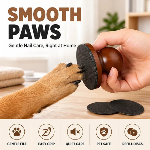 2-Pack Silent Manual Dog Nail File Boards