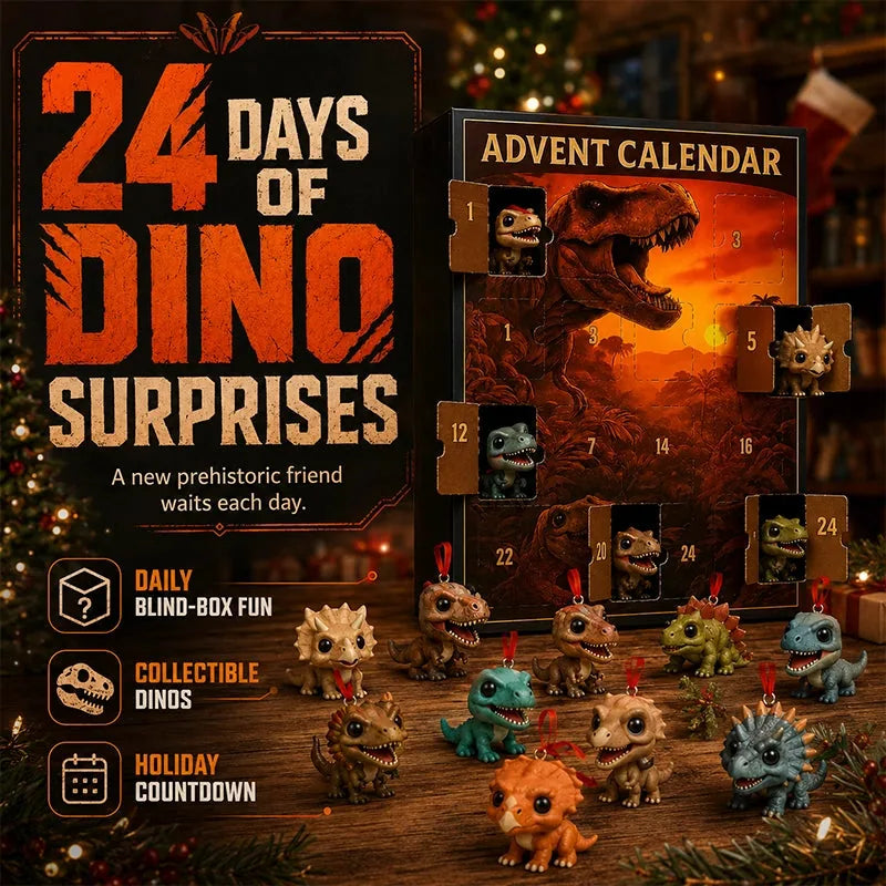 Dinosaur Adventure Blind-Box Countdown Calendar