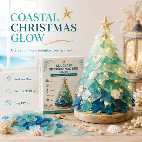 DIY 3D Sea Glass Art Kit – 11 Designs