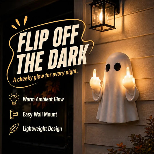 Middle-Finger Ghost LED Halloween Ambient Light