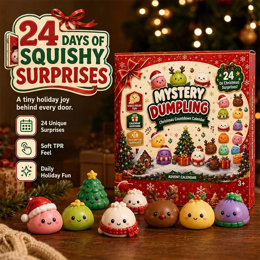 24-Day Mystery Dumpling Squishy Advent Calendar
