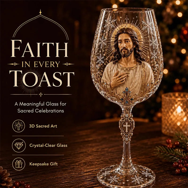 Faith & Grace Christian Stemless Wine Glass – 6 Designs