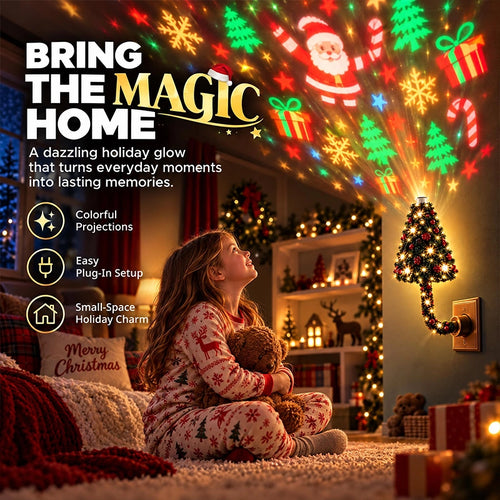 Christmas Tree Projection Night Light