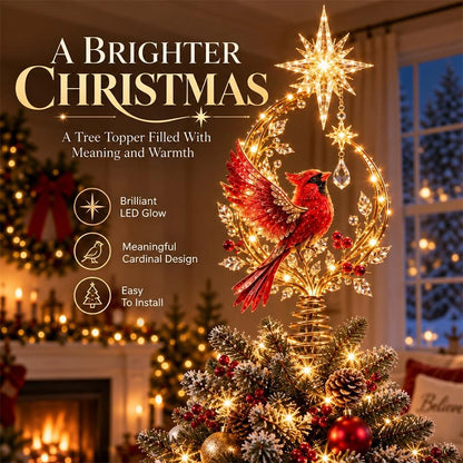 Lighted Christmas Tree Topper Collection for Meaningful Holiday Displays