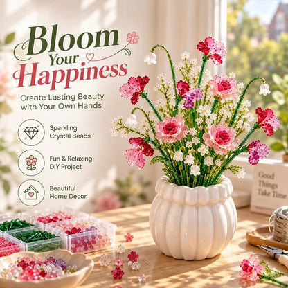 DIY Beaded Wildflower Bouquet Craft Kit