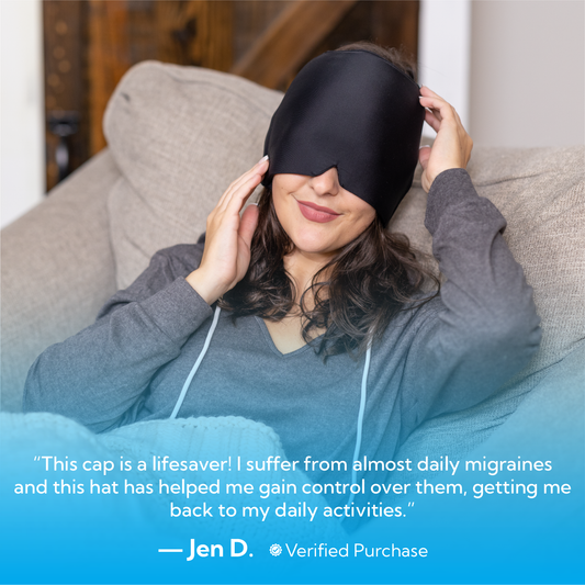 Natural Headache & Migraine Relief Cap