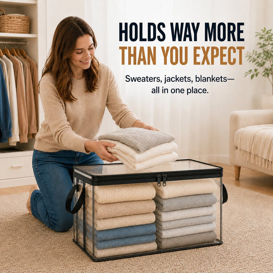 Factory Clearance Sale 63% OFF📦Large Heavy-Duty Thick Plastic Clear Storage Bag