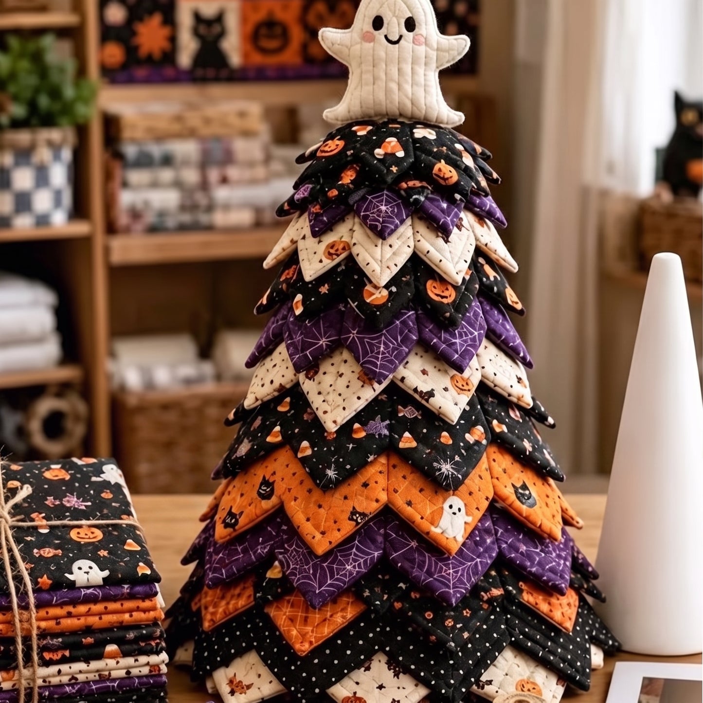 Quilted DIY Tabletop Tree Kit