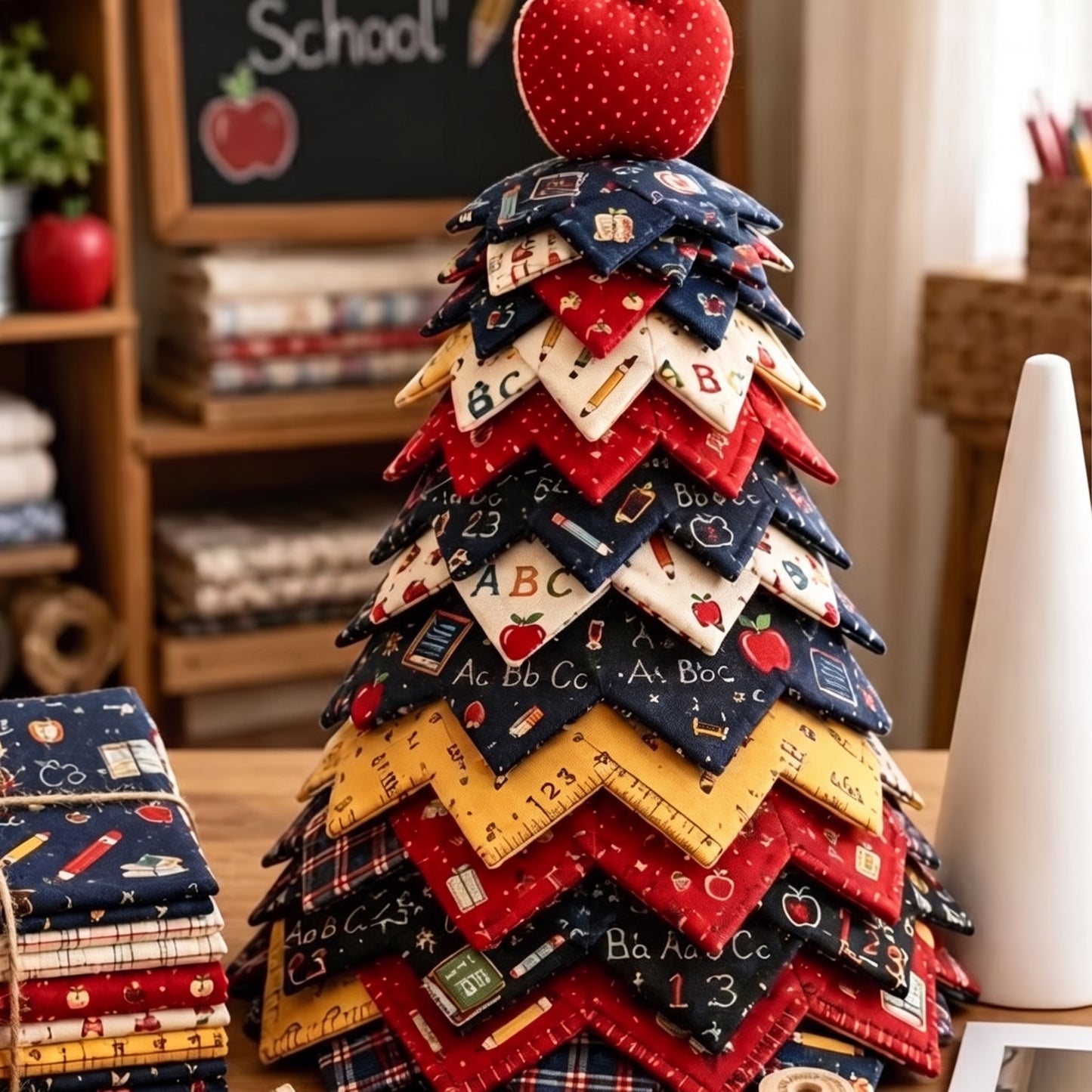 Quilted DIY Tabletop Tree Kit