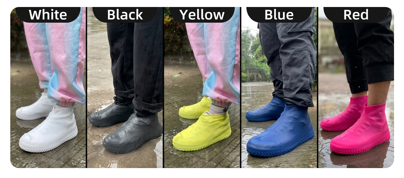 Waterproof Shoe Covers 5 Pairs
