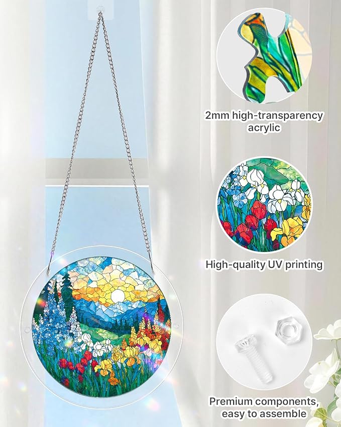 Acrylic Jigsaw Puzzle Suncatcher
