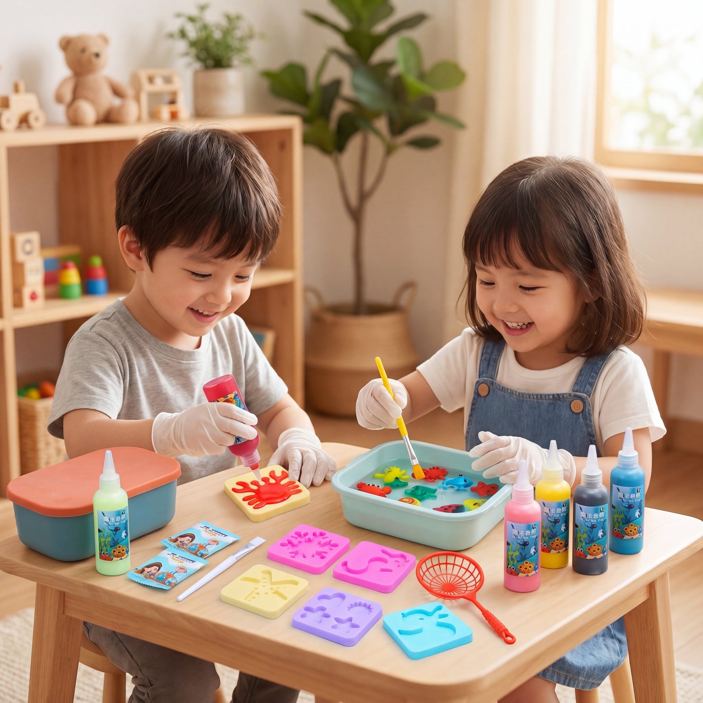 DIY Handmade Material Toy Set