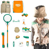 Outdoor Explorer Deluxe 14-Piece Set (Vest + Hat)