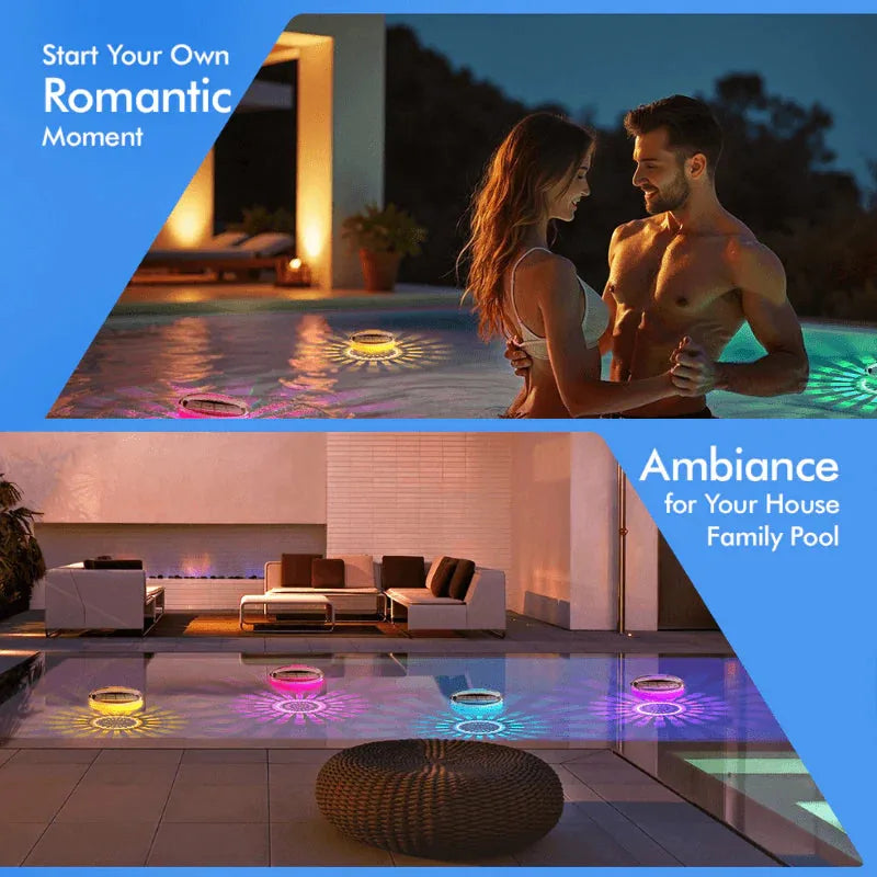 Solar Pool Floating Light