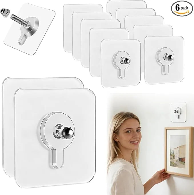 Drill-Free Sticky Hooks