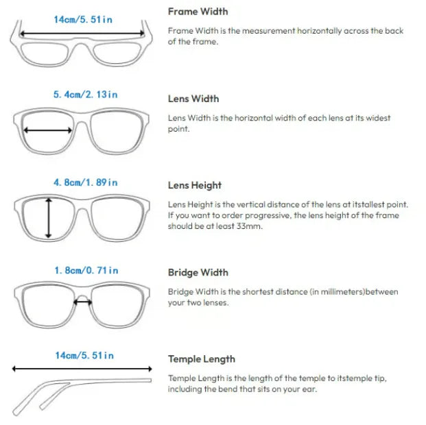 Diamond Rimless Anti-Blue Light Presbyopia Glasses