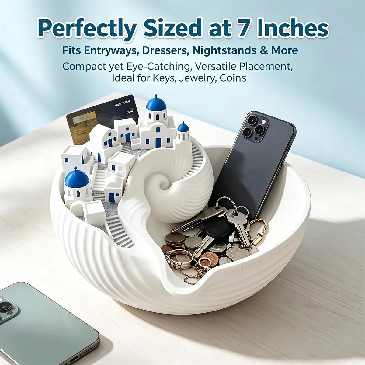 🌊Last Day 50% OFF - Santorini Catchall Bowl