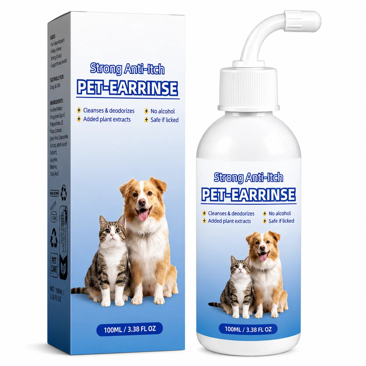 Gentle Pet Ear Cleansing Solution – 2 Pack - image 9