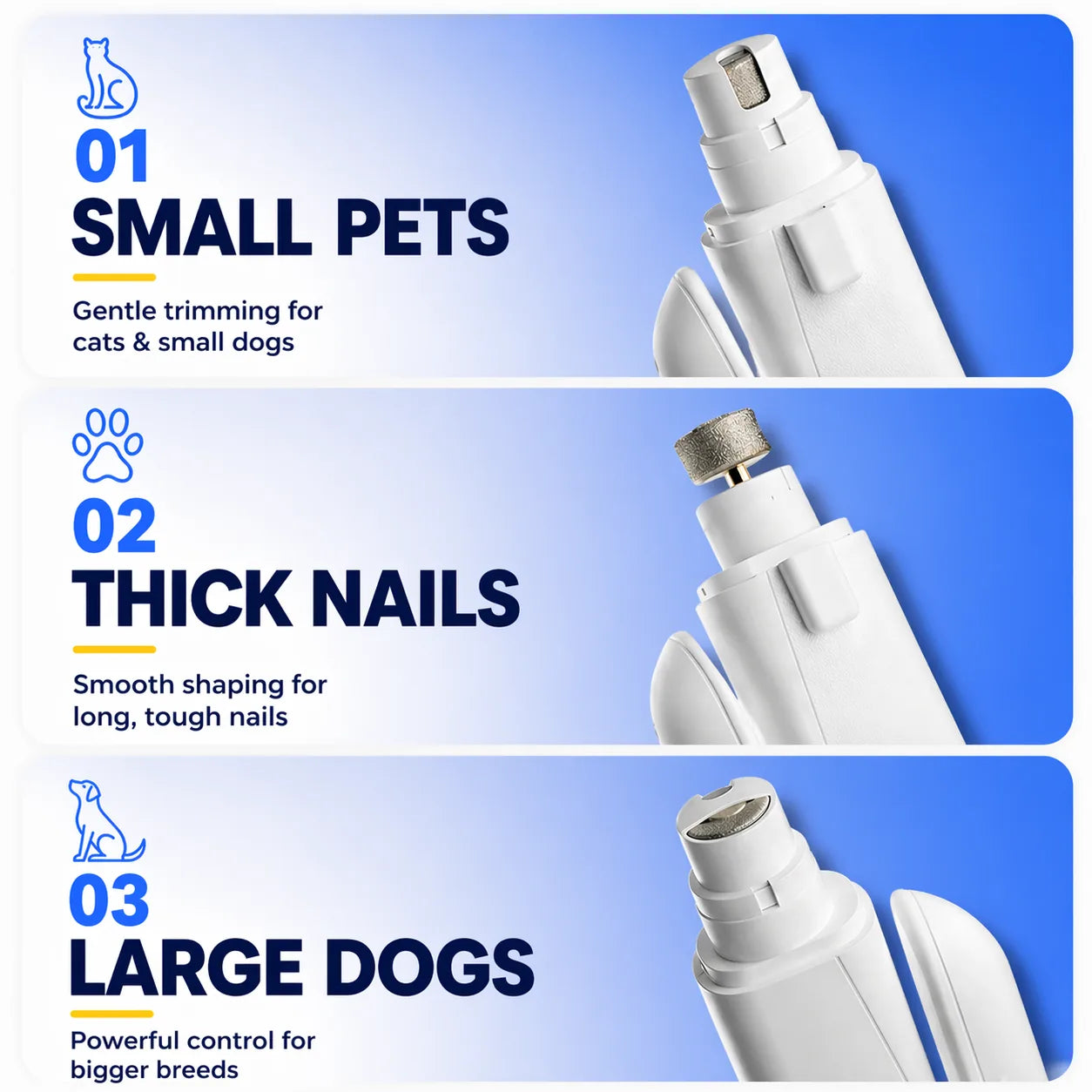 2-in-1 Smart Pet Nail Clipper & Grinder - image 6
