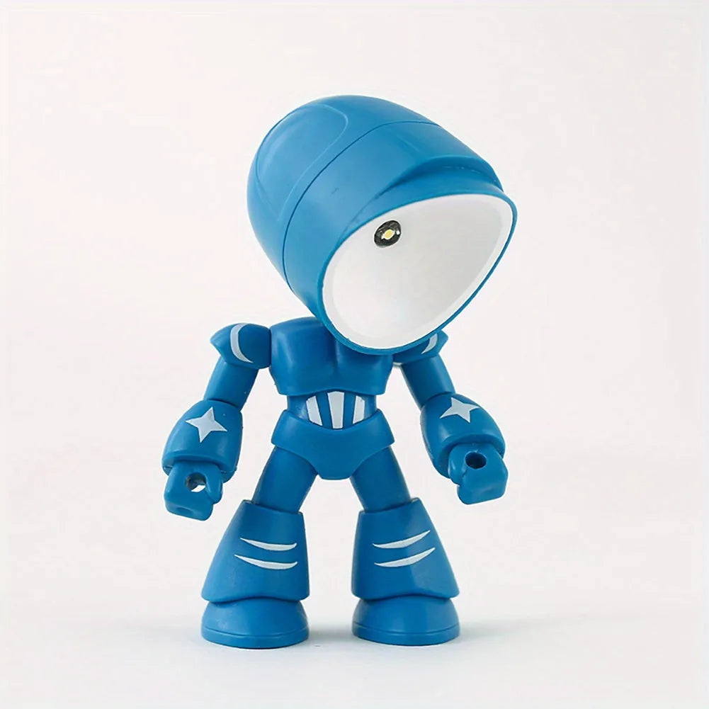 Magnetic Robot Mini Night Lights – 2 Pack
