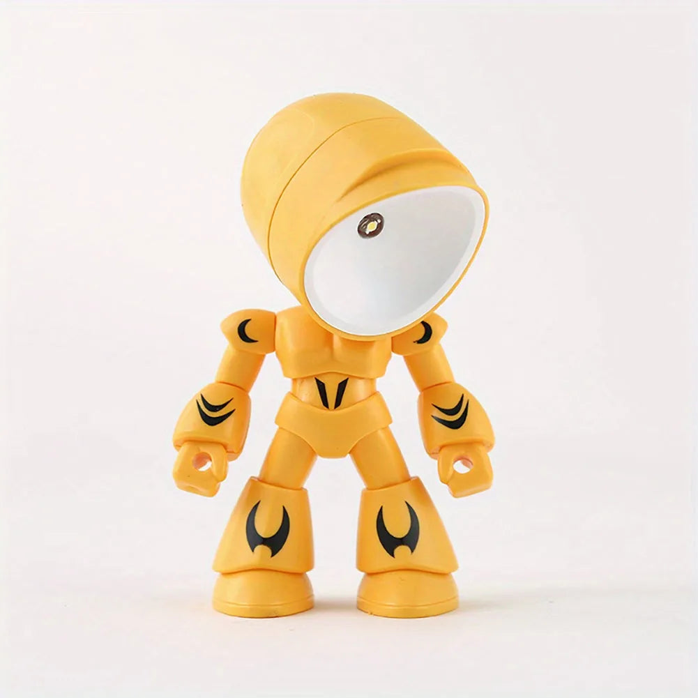 Magnetic Robot Mini Night Lights – 2 Pack