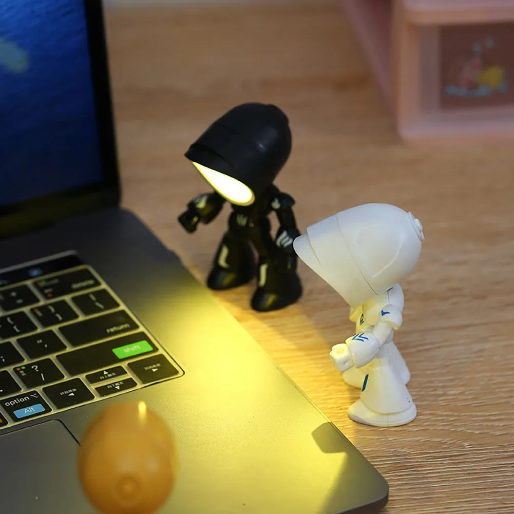 Magnetic Robot Mini Night Lights – 2 Pack
