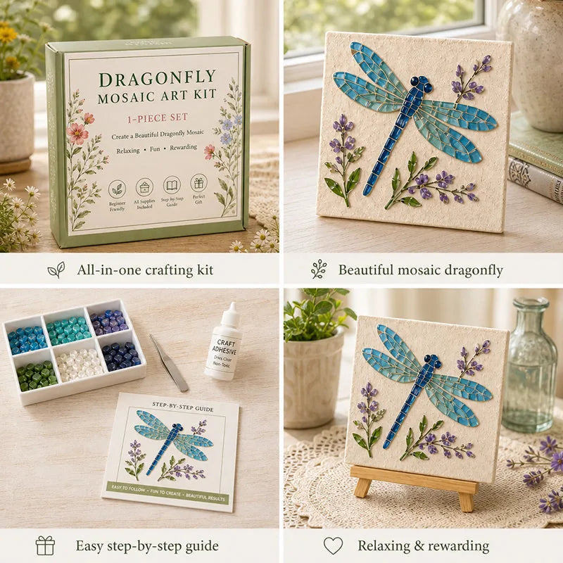 DIY Sea Glass Mosaic Art Kit