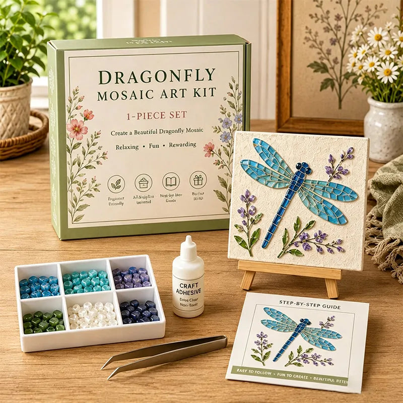 DIY Sea Glass Mosaic Art Kit