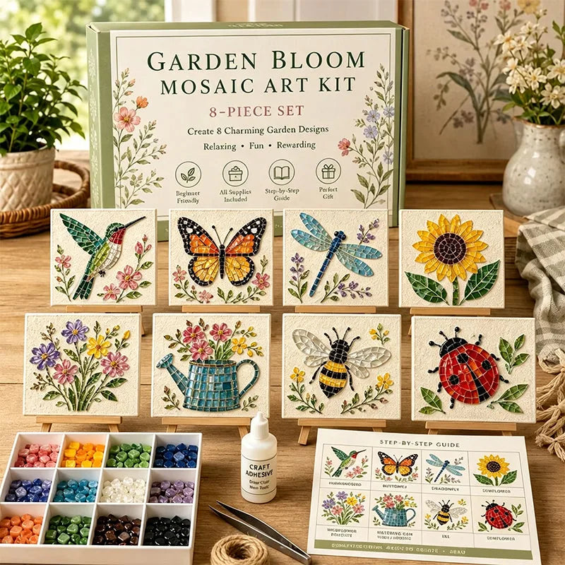 DIY Sea Glass Mosaic Art Kit