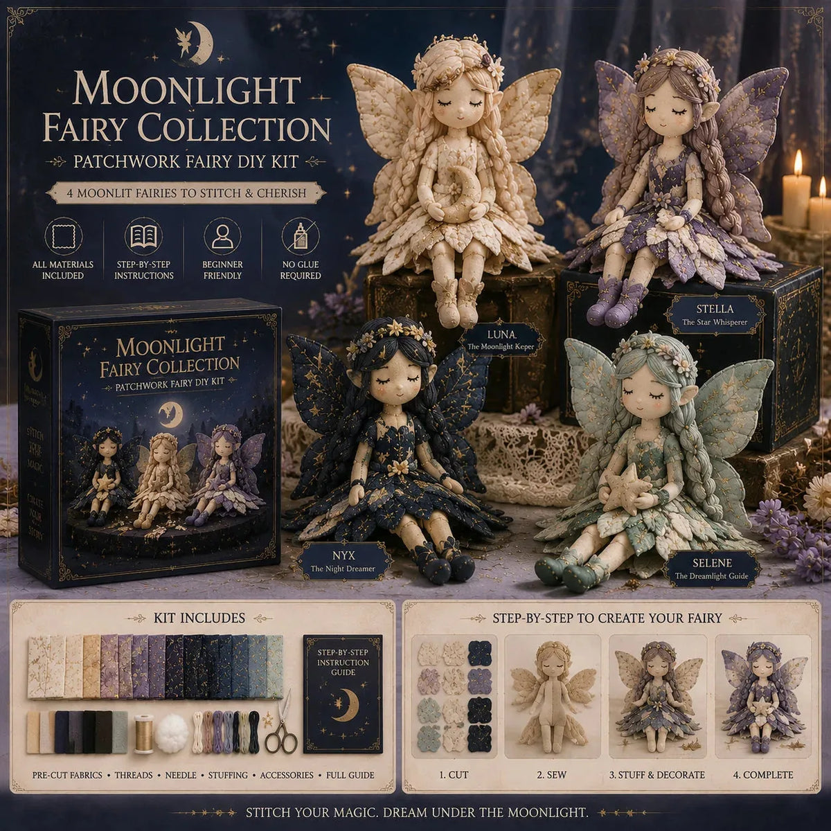 Fairy Patchwork DIY Collection