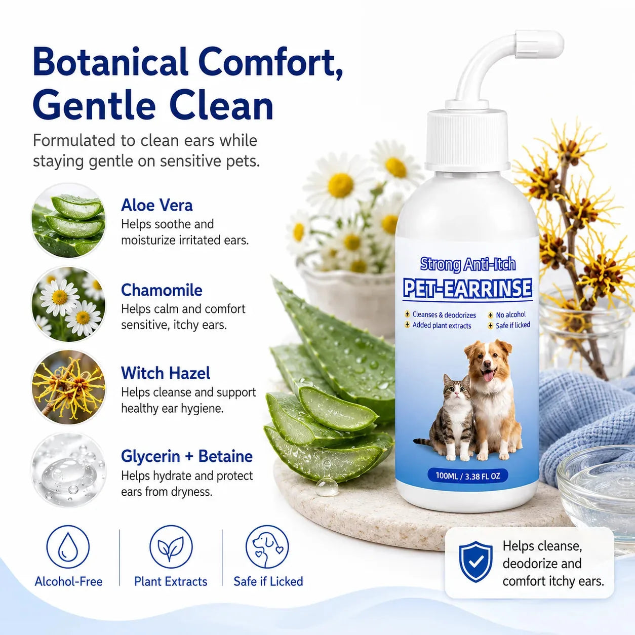 Gentle Pet Ear Cleansing Solution – 2 Pack - image 4