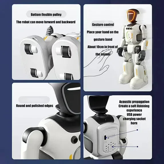 Next-Gen Humanoid AI Robot | Full-Body Flexible Joints & Smart Interactive Control
