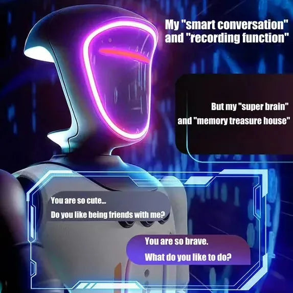 Next-Gen Humanoid AI Robot | Full-Body Flexible Joints & Smart Interactive Control