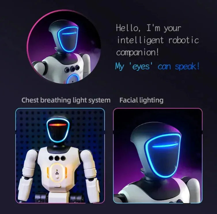 Next-Gen Humanoid AI Robot | Full-Body Flexible Joints & Smart Interactive Control