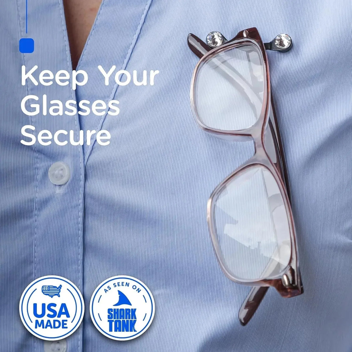 Magnetic Eyeglass Holders 3 Pack