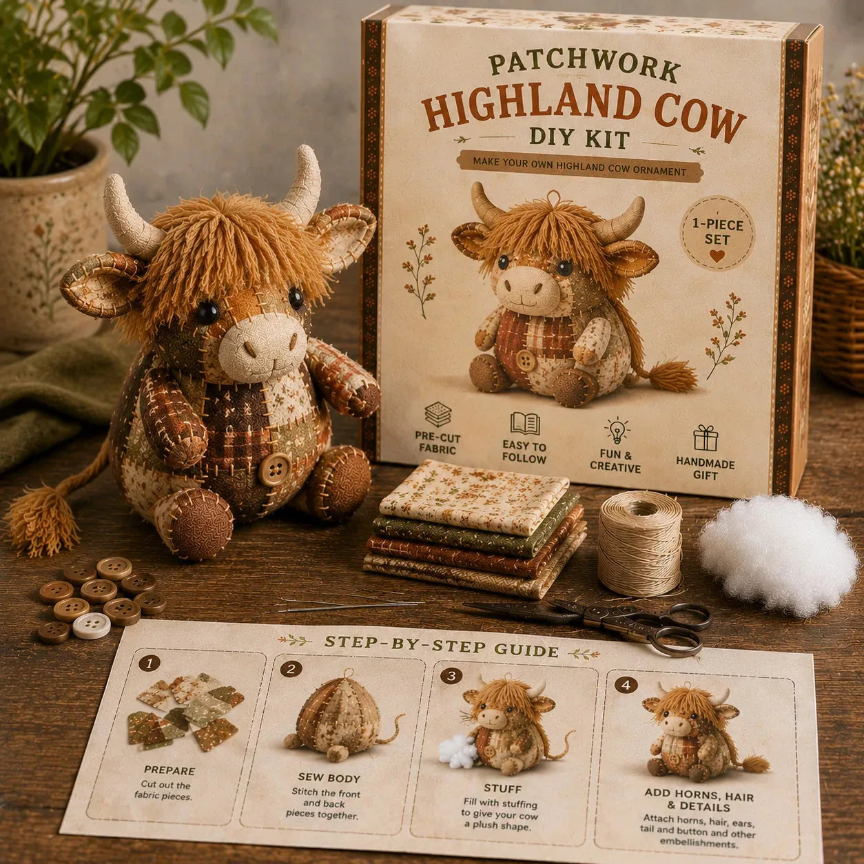 🐭🧵 Patchwork  DIY Kit