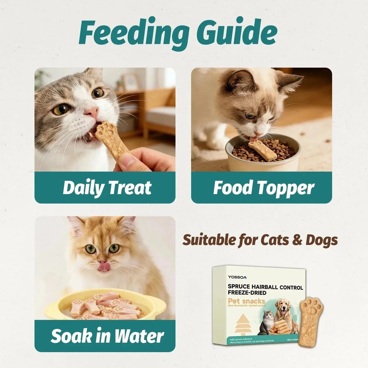 Hairball Control Freeze-Dried Cat Treats