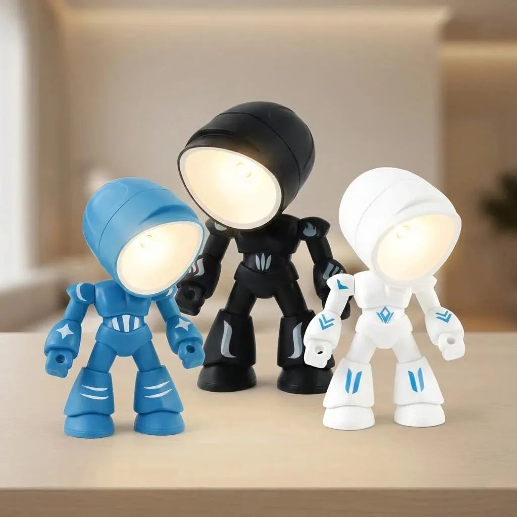 Magnetic Robot Mini Night Lights – 2 Pack – product image 4