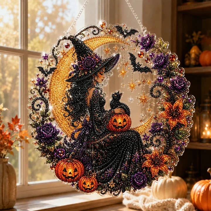 DIY Diamond Art Suncatcher Ornament Kit - image 6