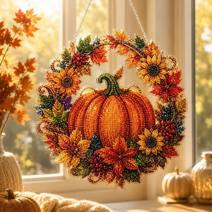 DIY Diamond Art Suncatcher Ornament Kit - image 2