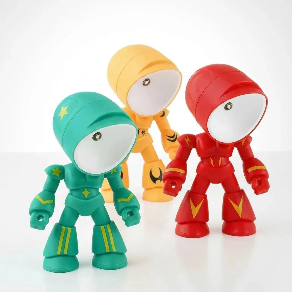 Magnetic Robot Mini Night Lights – 2 Pack – product image 1