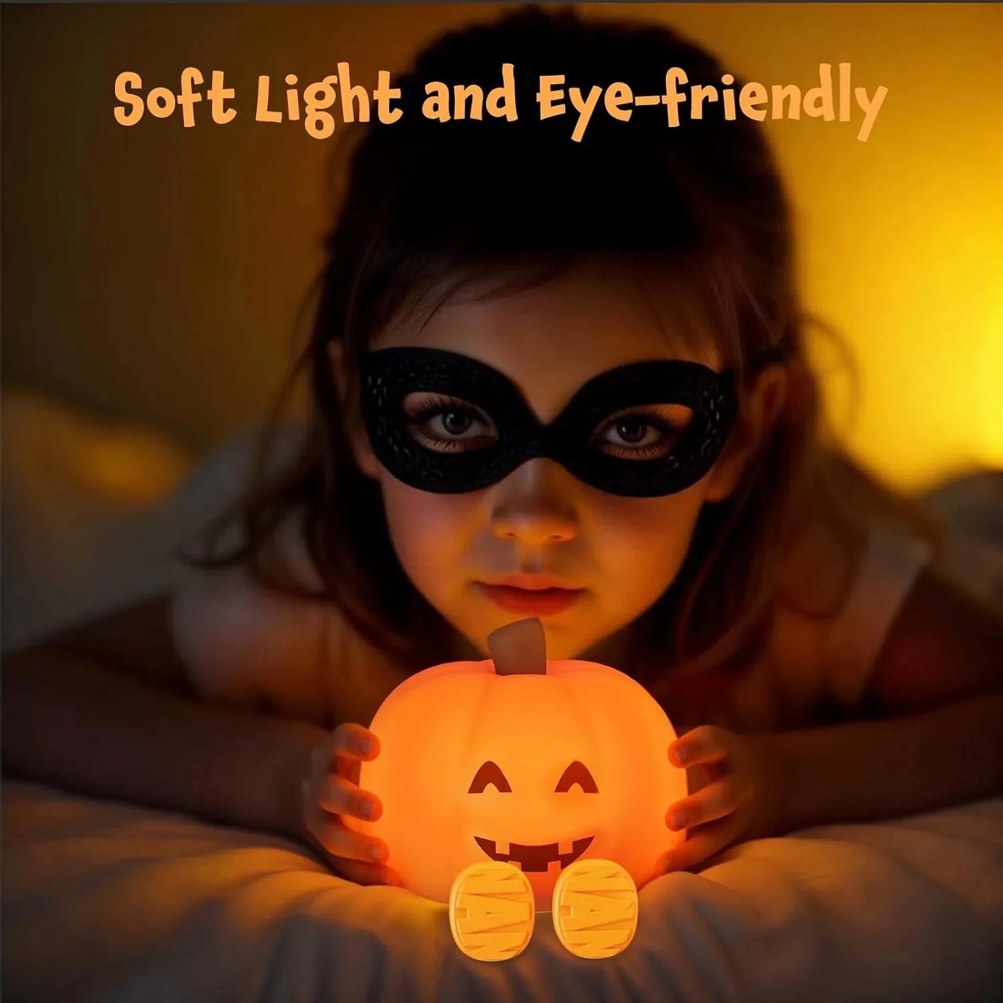 Rechargeable Silicone Pumpkin Night Light - image 6