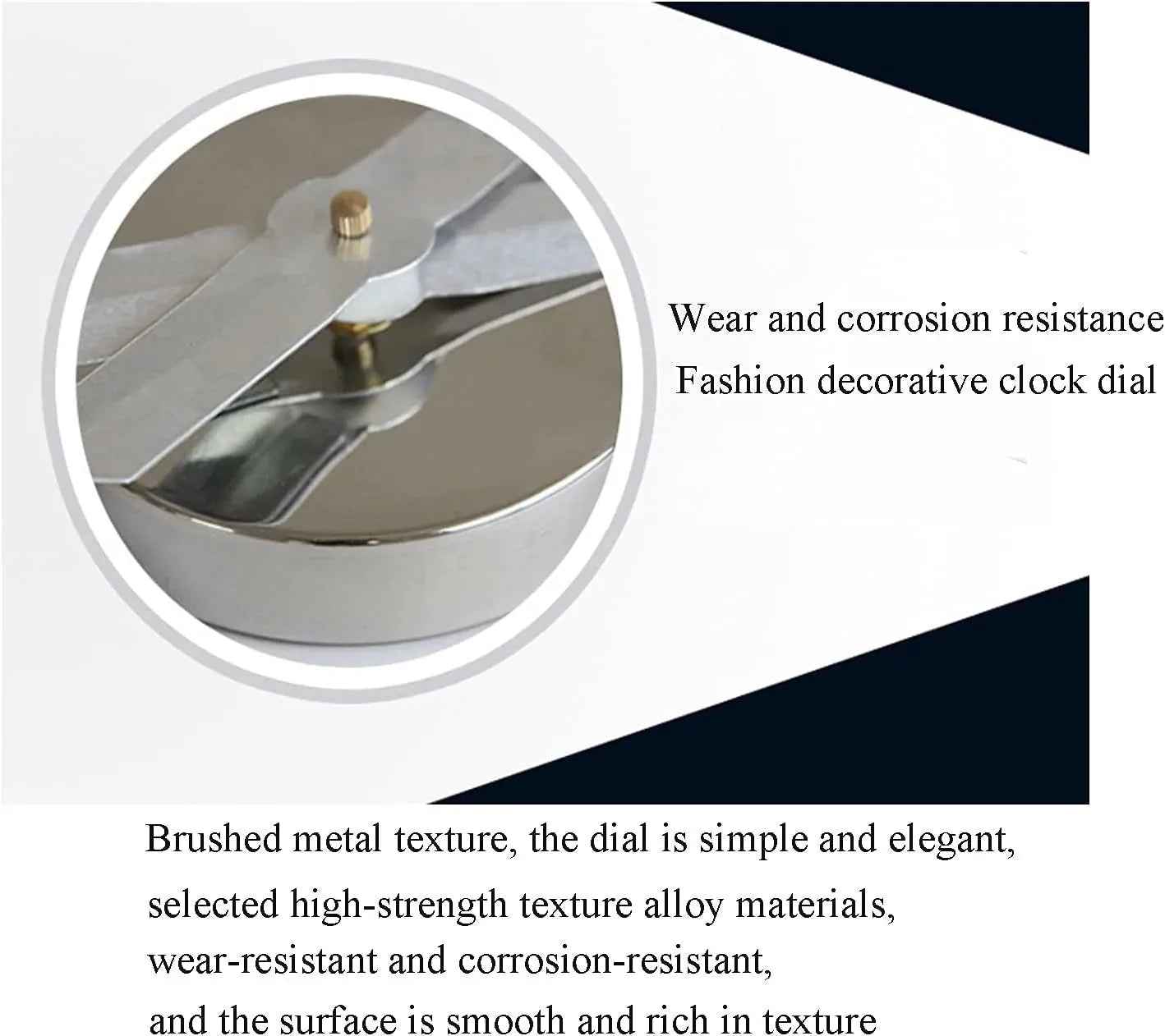 3D DIY Wall Clock Arabic Numerals Clock