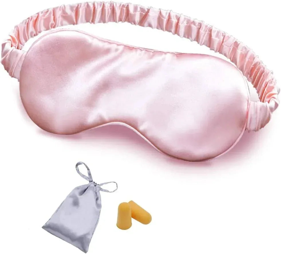 100% Mulberry Silk Eye Mask for Sleeping-2PCS