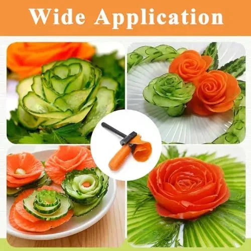Stainless Steel Vegetable Spiral & Flower Curler – 2 Pack