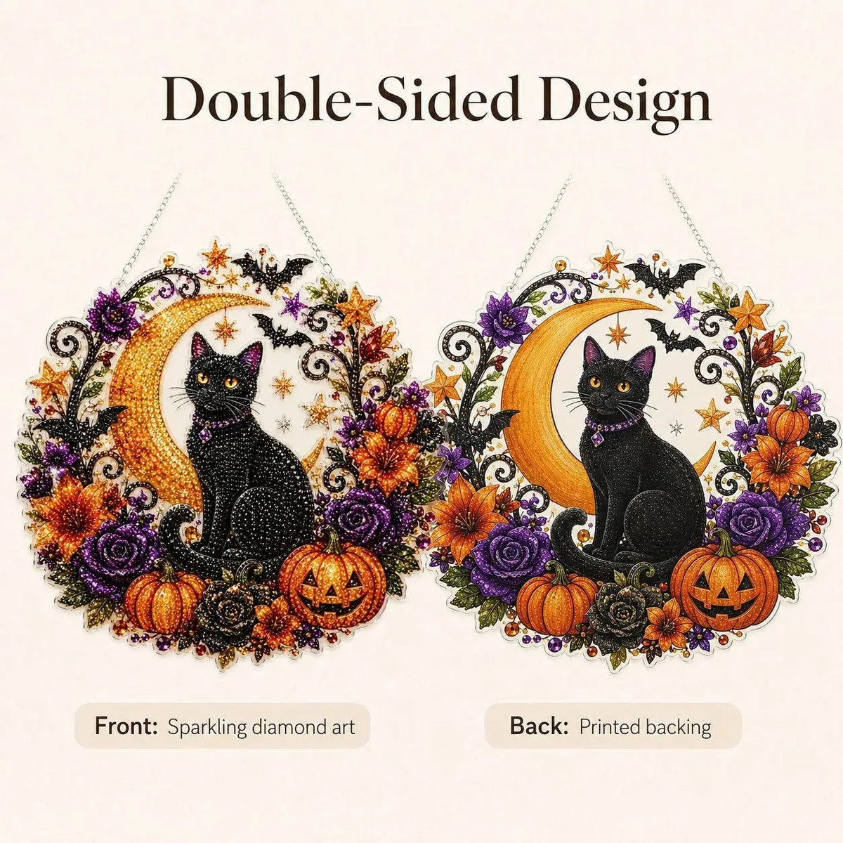DIY Diamond Art Suncatcher Ornament Kit - image 4