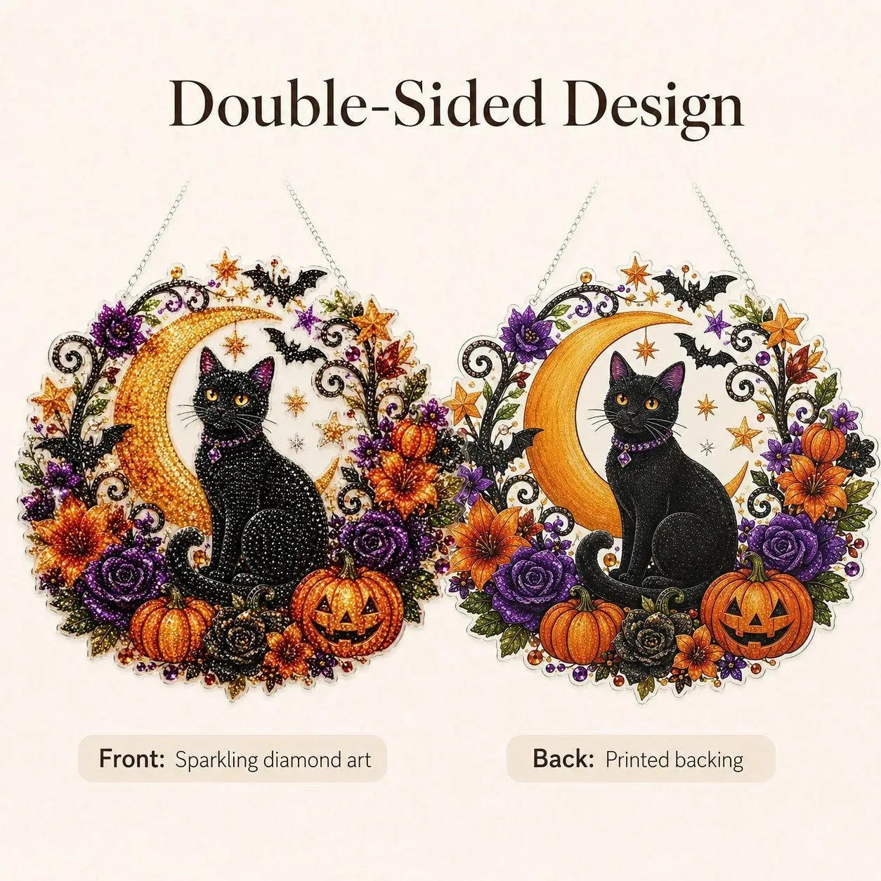 DIY Diamond Art Suncatcher Ornament Kit - image 4