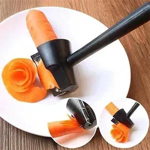 Stainless Steel Vegetable Spiral & Flower Curler – 2 Pack