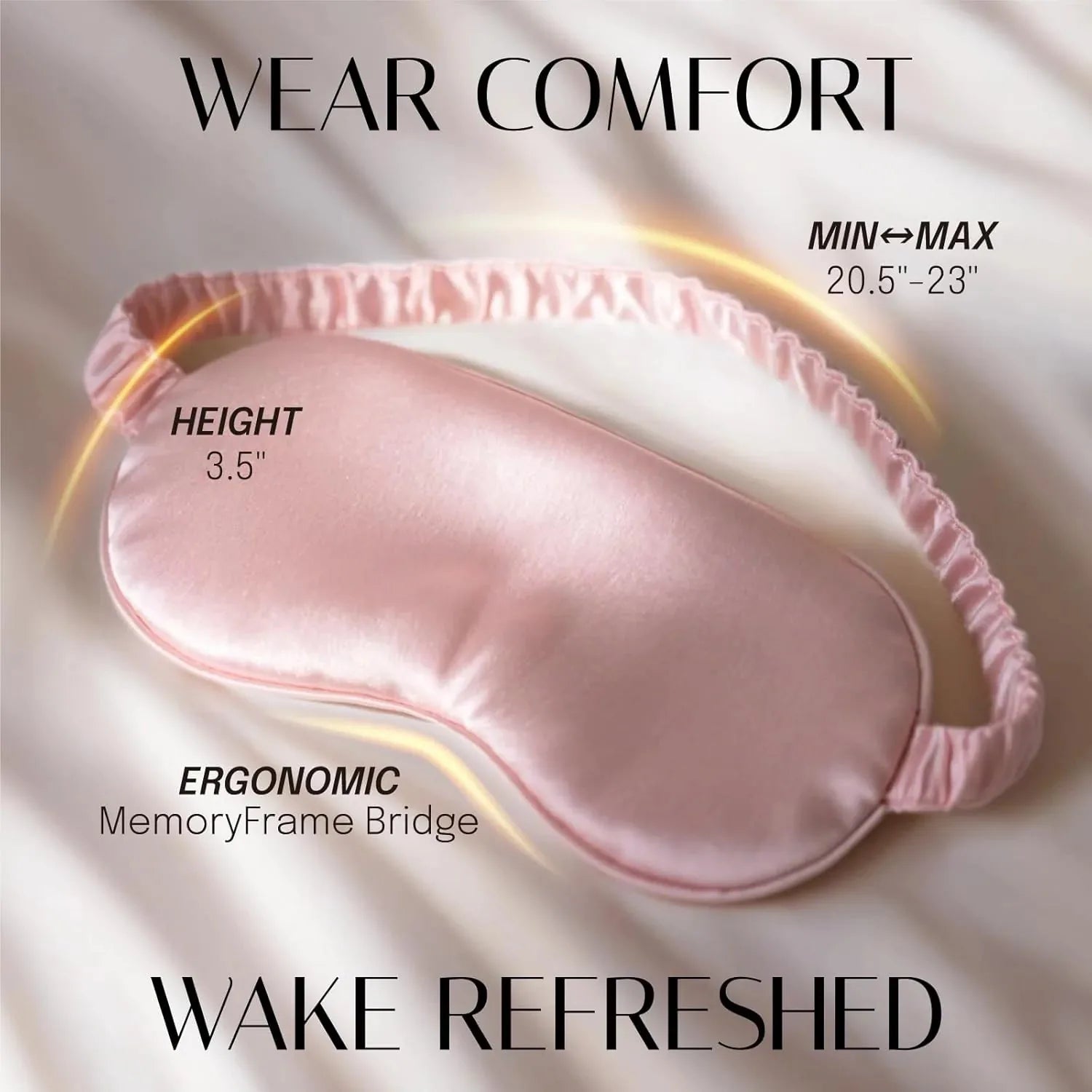 100% Mulberry Silk Eye Mask for Sleeping-2PCS
