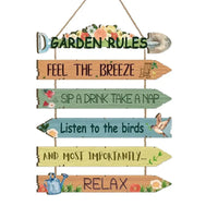 GARDEN RULES